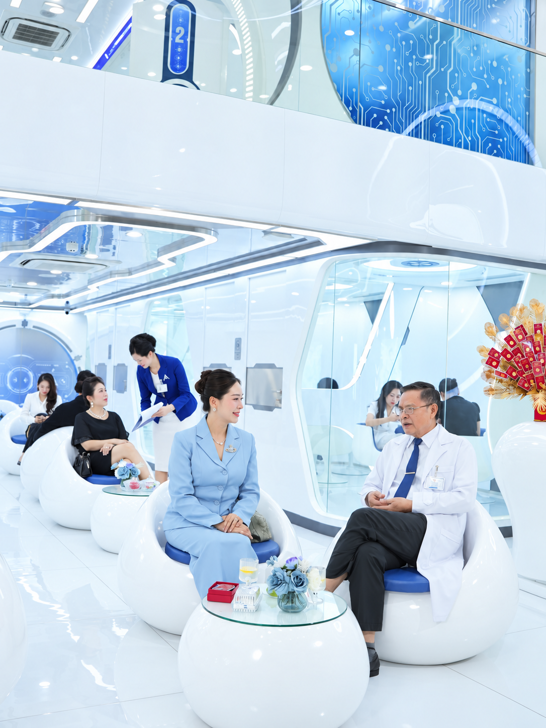 Phòng chăm sóc tại cơ sở.