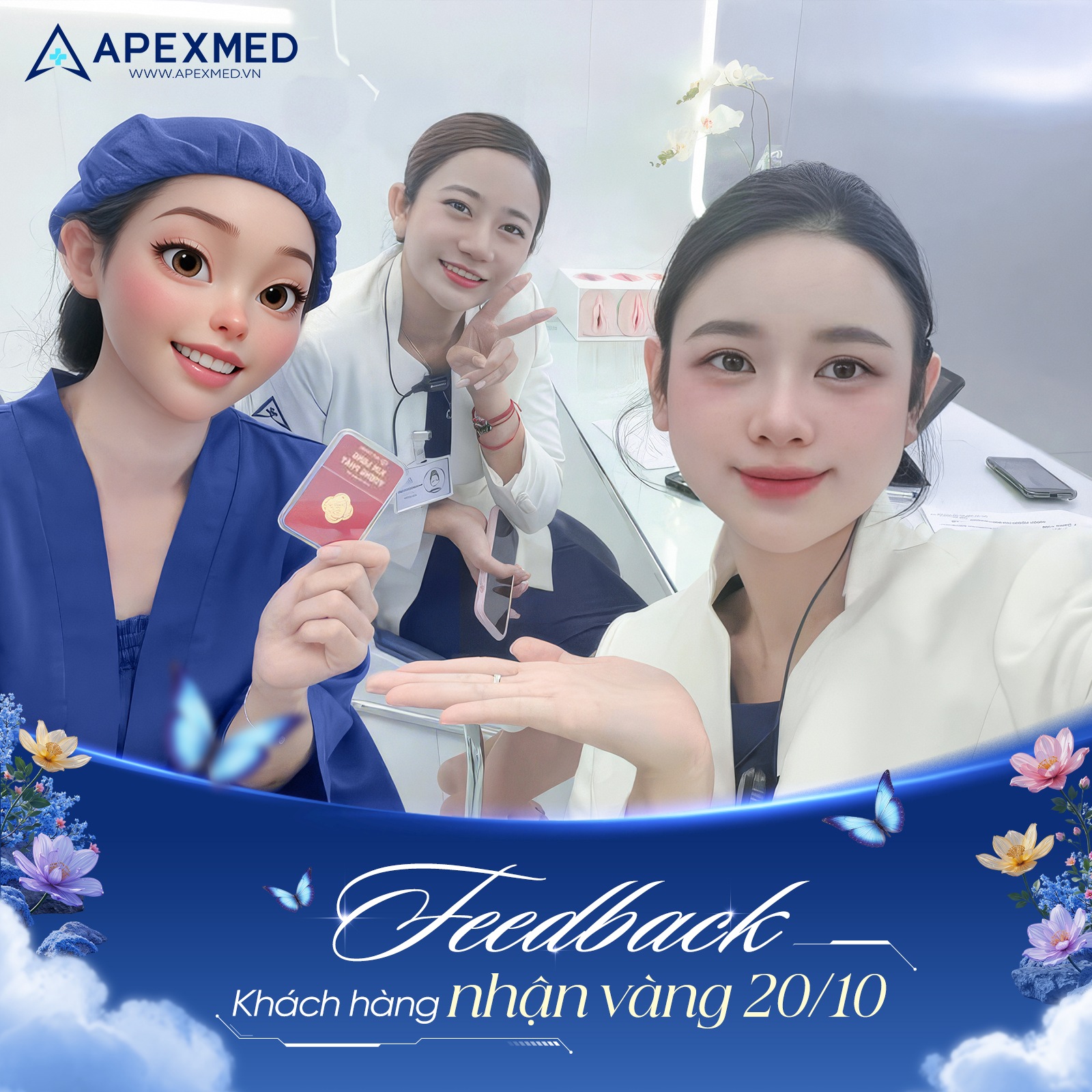 Ảnh chụp thực từ tư liệu phòng khám Dr. Tiến