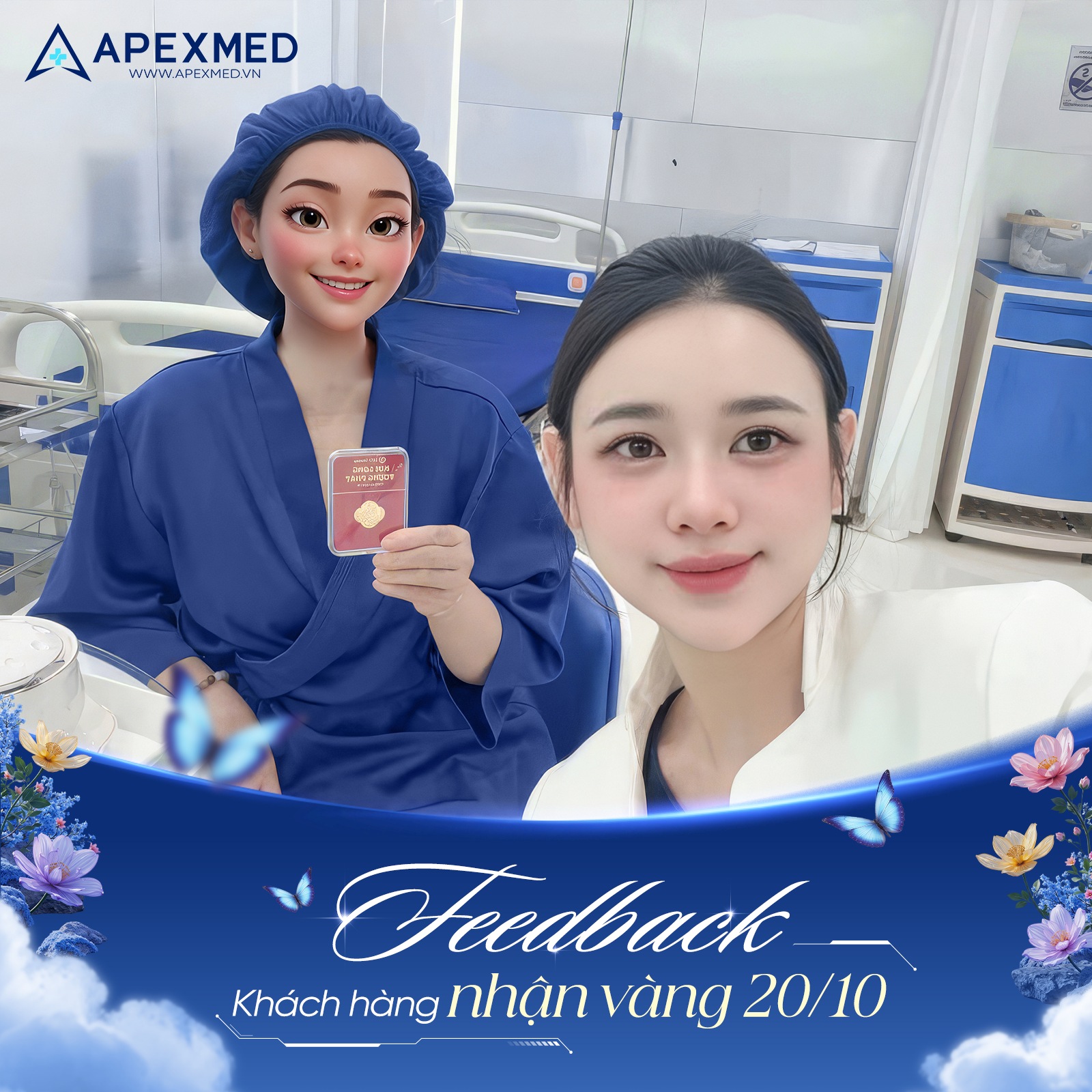 Ảnh chụp thực từ tư liệu phòng khám Dr. Tiến