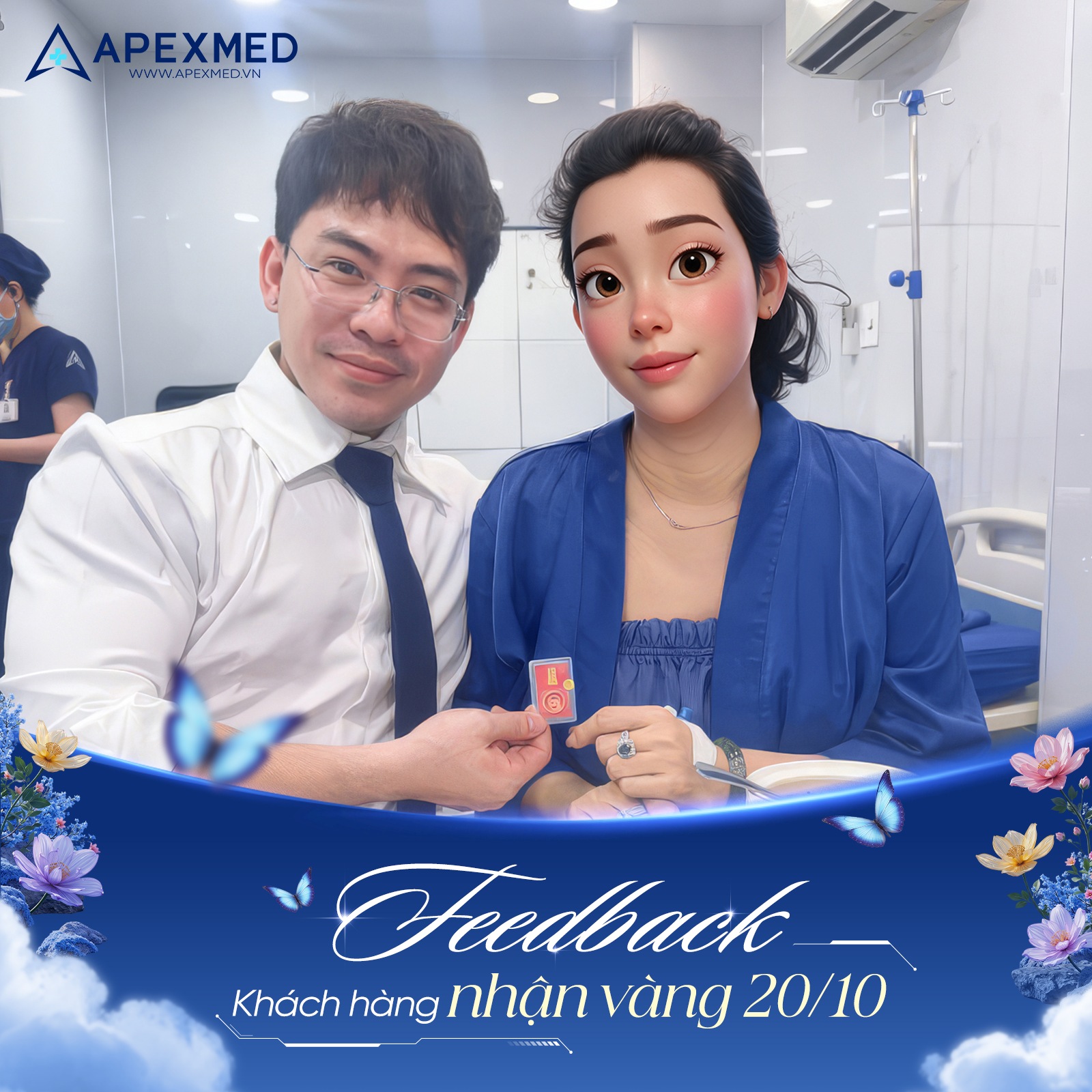 Ảnh chụp thực từ tư liệu phòng khám Dr. Tiến