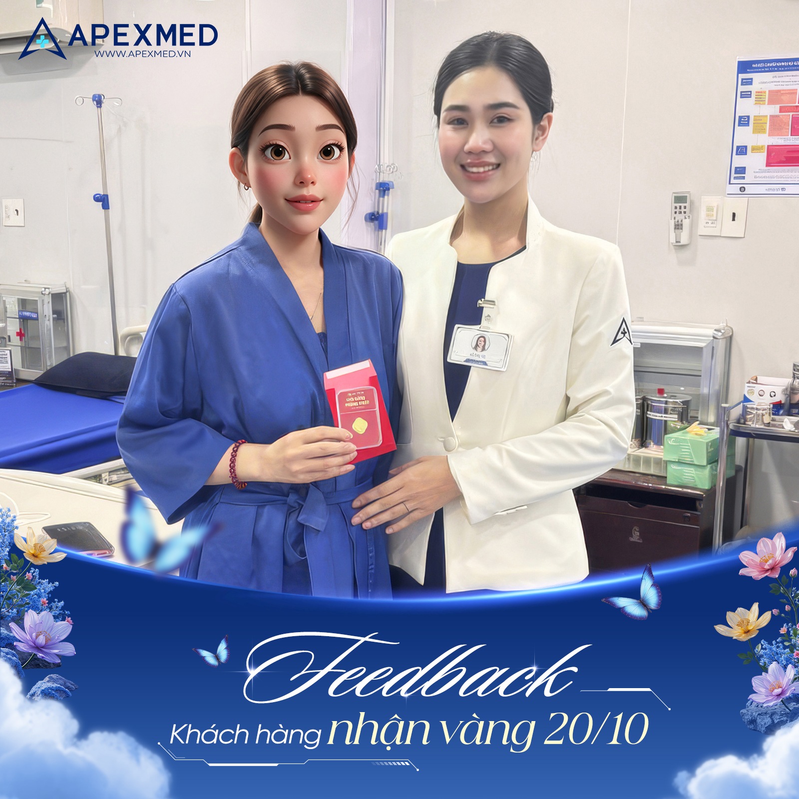 Ảnh chụp thực từ tư liệu phòng khám Dr. Tiến