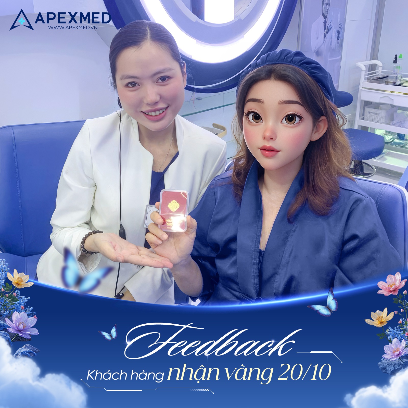 Ảnh chụp thực từ tư liệu phòng khám Dr. Tiến