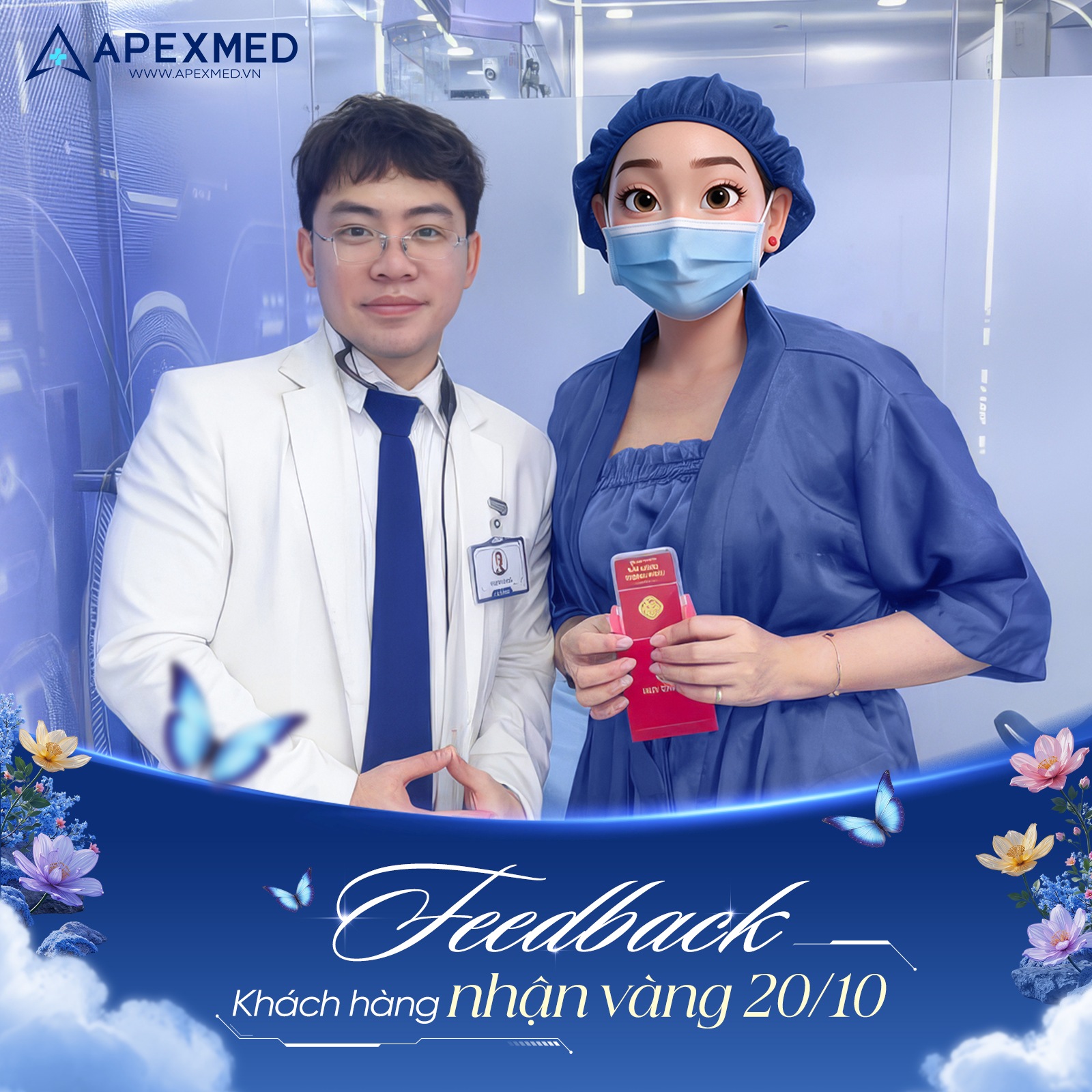 Ảnh chụp thực từ tư liệu phòng khám Dr. Tiến