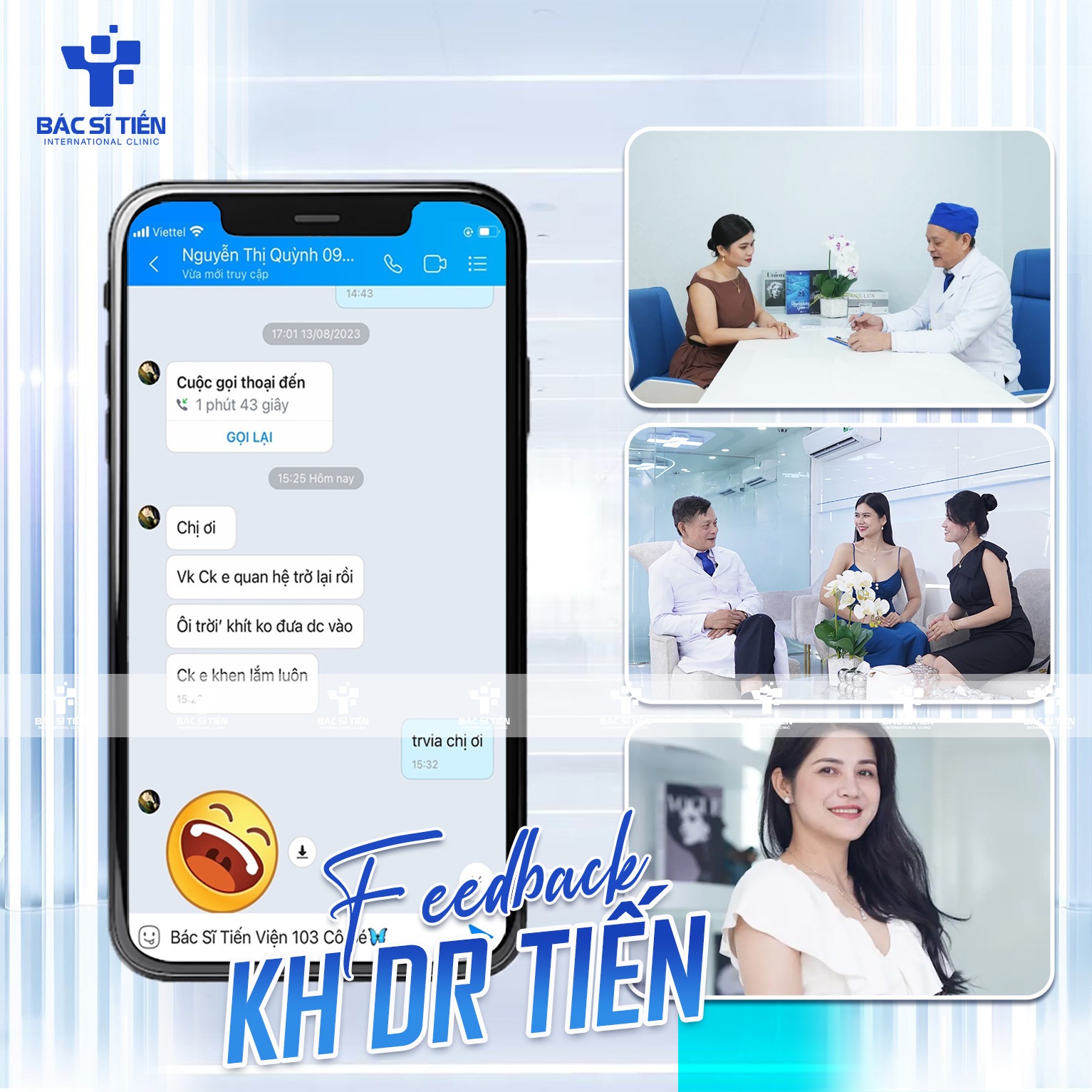 Ảnh chụp thực từ tư liệu phòng khám Dr. Tiến