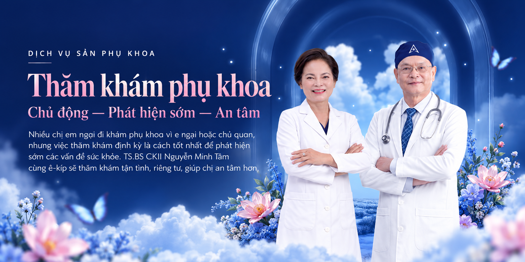 Thăm khám phụ khoa - Phòng khám thẩm mỹ Dr. Tiến